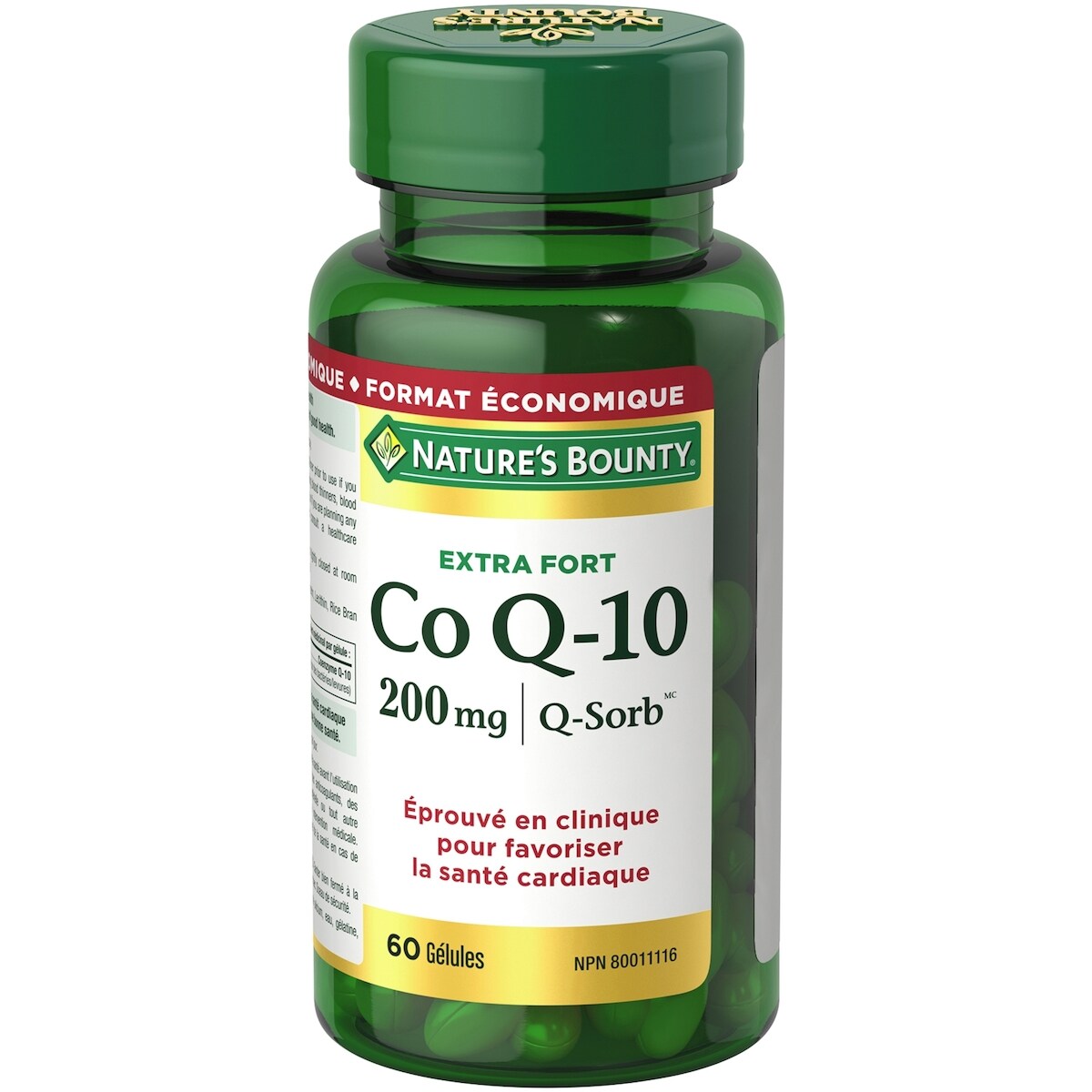 Coenzima Q10 Extra Fuerte 200 mg Cápsulas Nature's Bounty