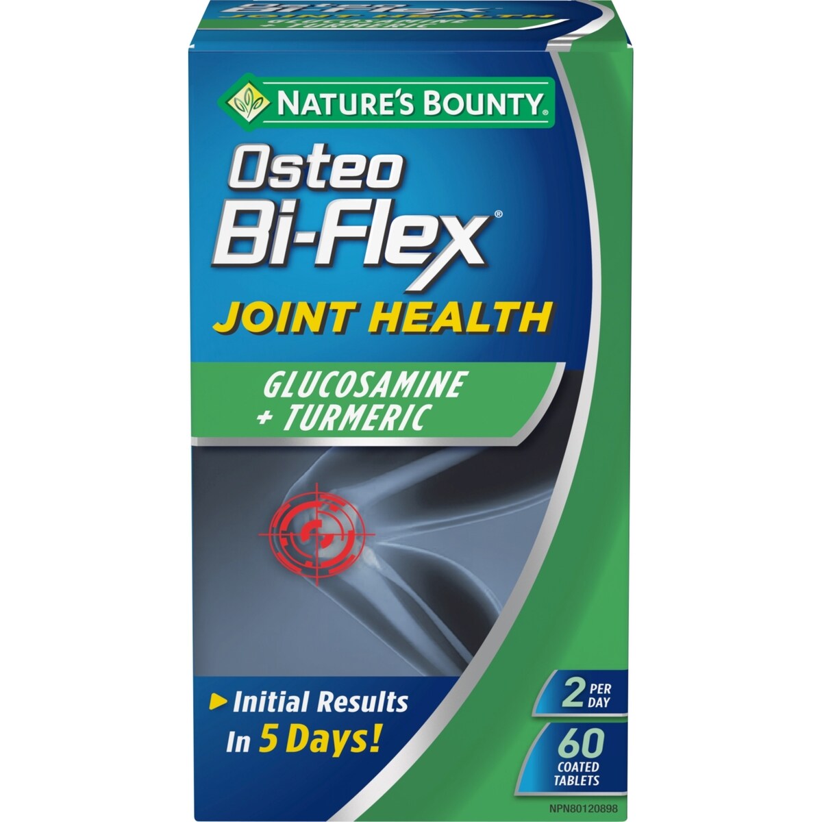 Suplemento Osteo Bi-Flex Glucosamina y Cúrcuma Natures Bounty