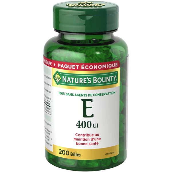 Vitaminas E 400 UI Natures Bounty