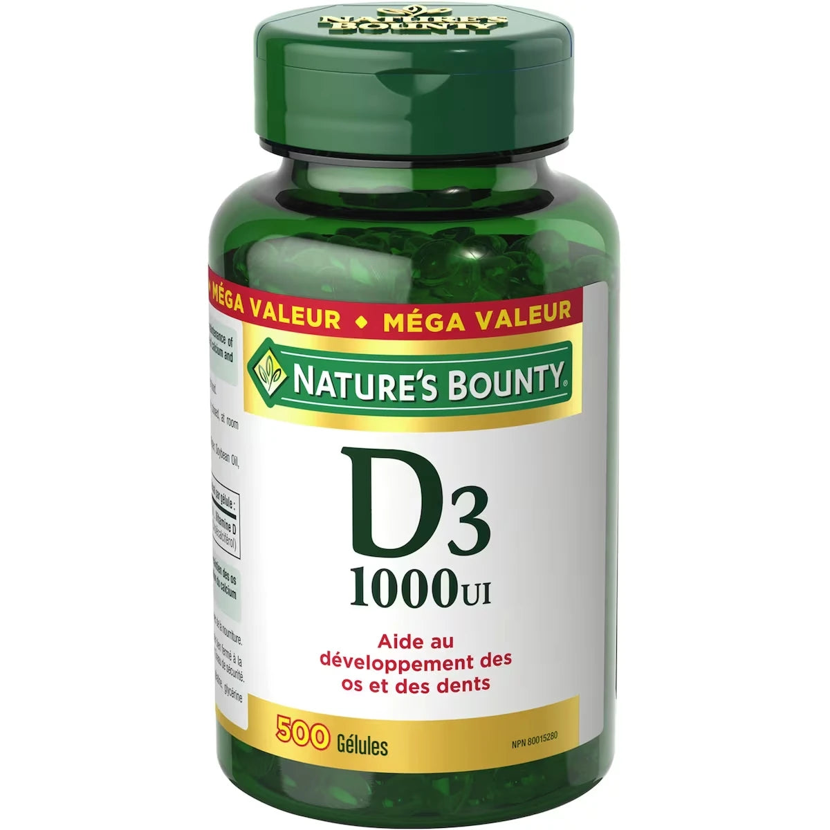 Vitamina D 1000 UI Natures Bounty