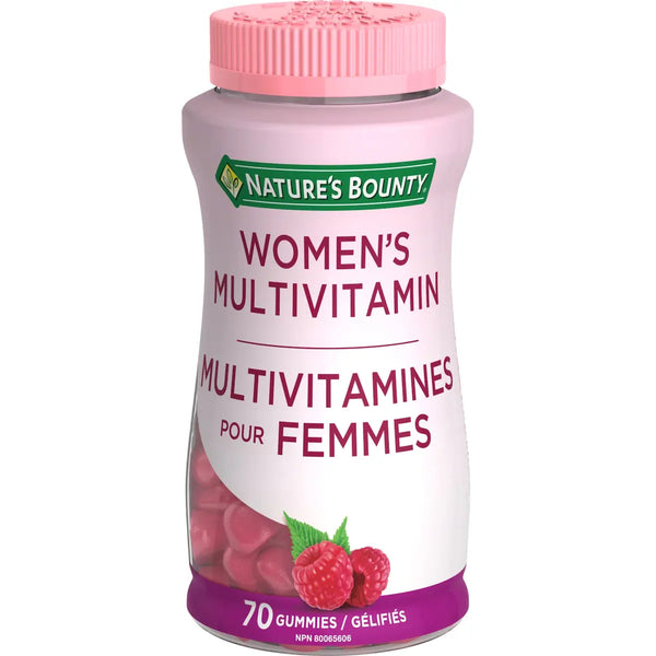 Multivitamínico para Mujer Sabor Frambuesa Natures Bounty