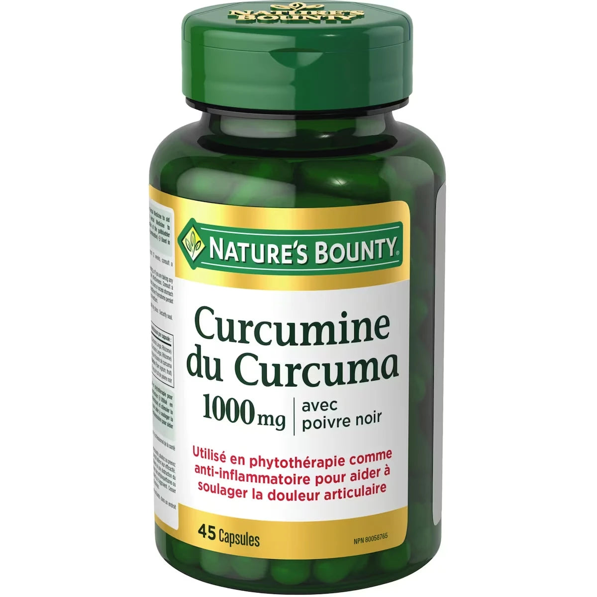 Suplemento Curcumina de Cúrcuma Natures Bounty