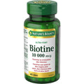 Biotina 10000 mcg Máxima Concentración Natures Bounty