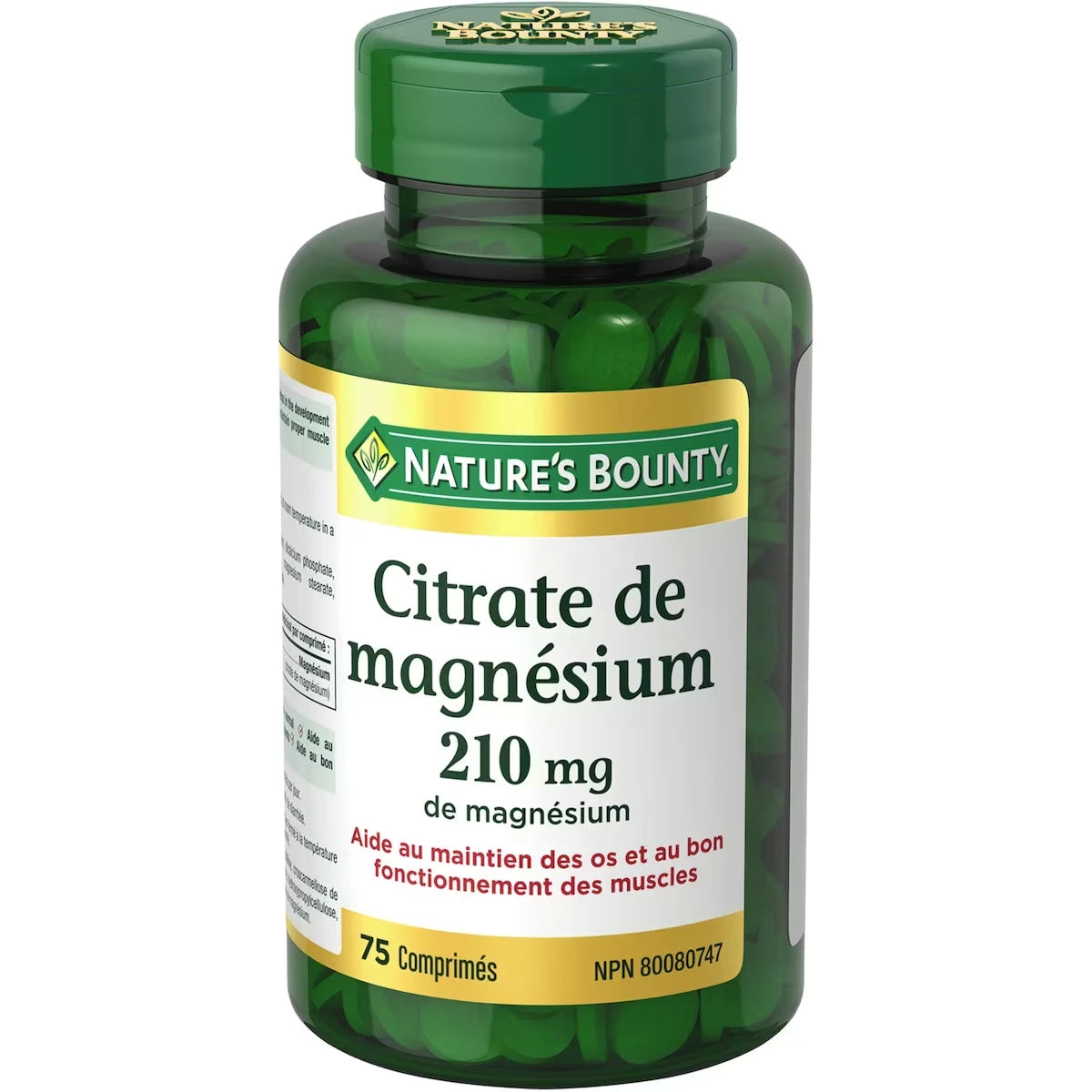Citrato de Magnesio Natures Bounty