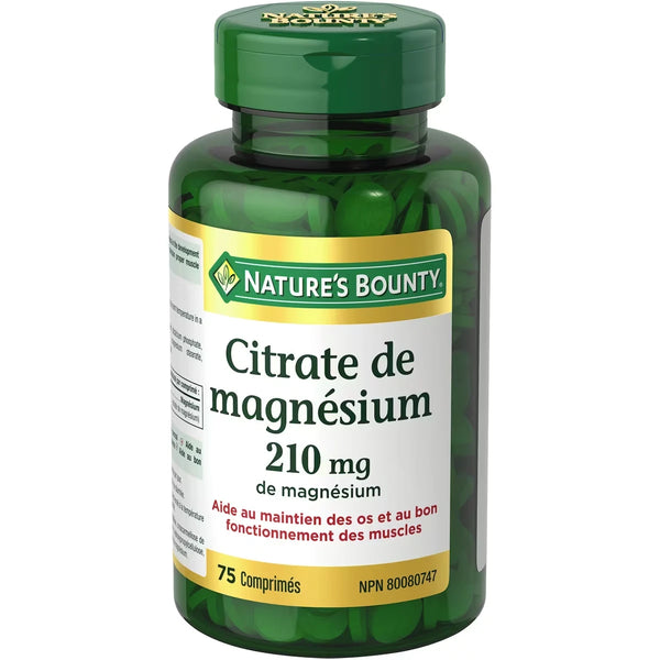 Citrato de Magnesio Natures Bounty