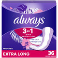 Protectores Diarios 3 en 1 Xtra Protection Always