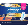 Toallas Higiénicas Ultra Thin de Noche Always