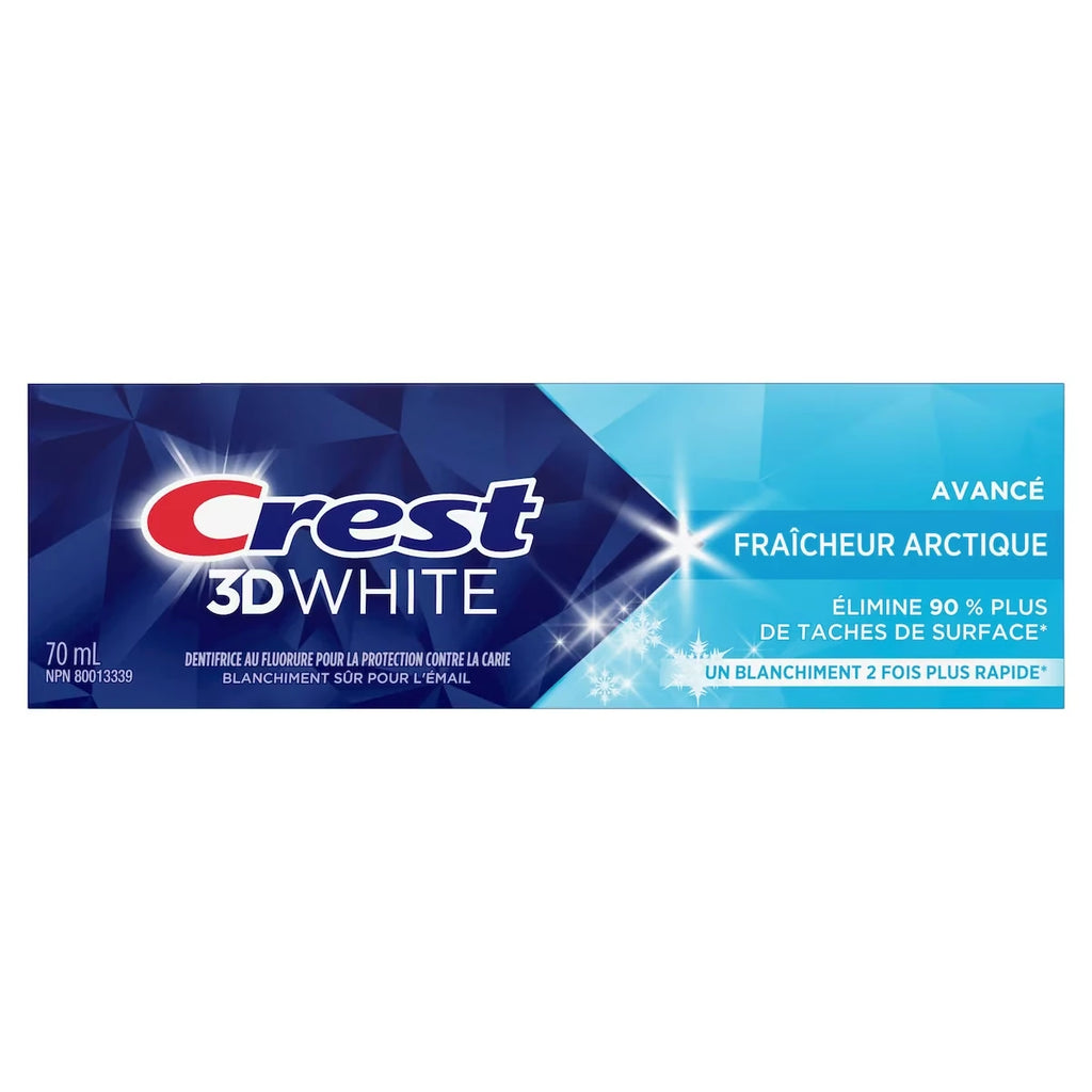 Pasta Dental 3D White Avanzado Frescura Ártica 135 ml Crest