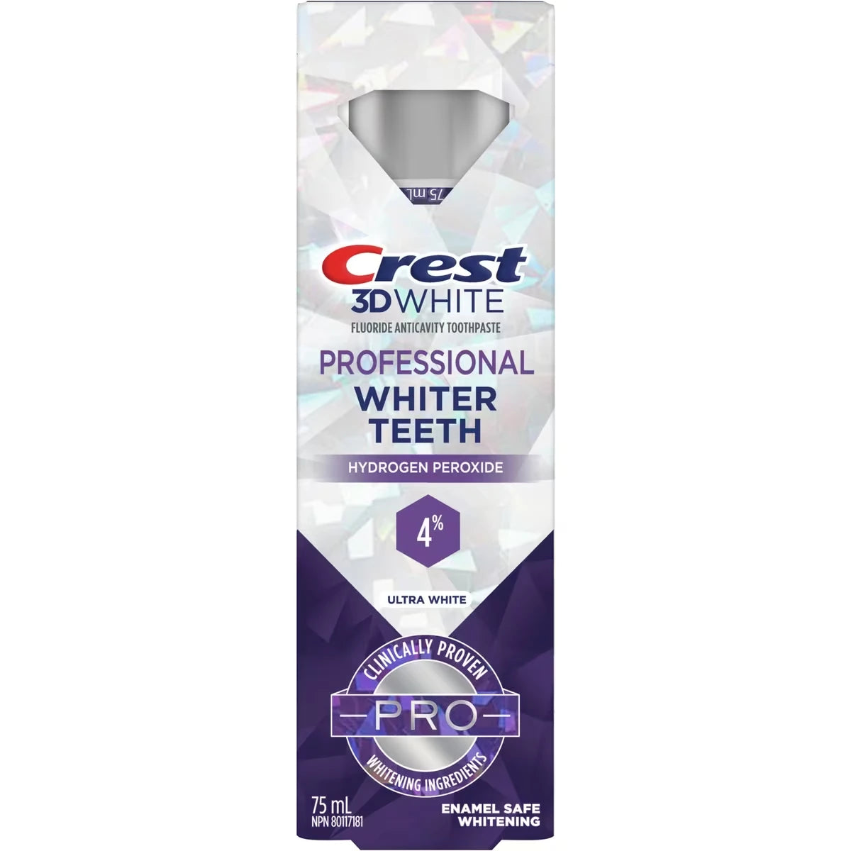 Pasta Dental 3D White Profesional 75 ml Crest