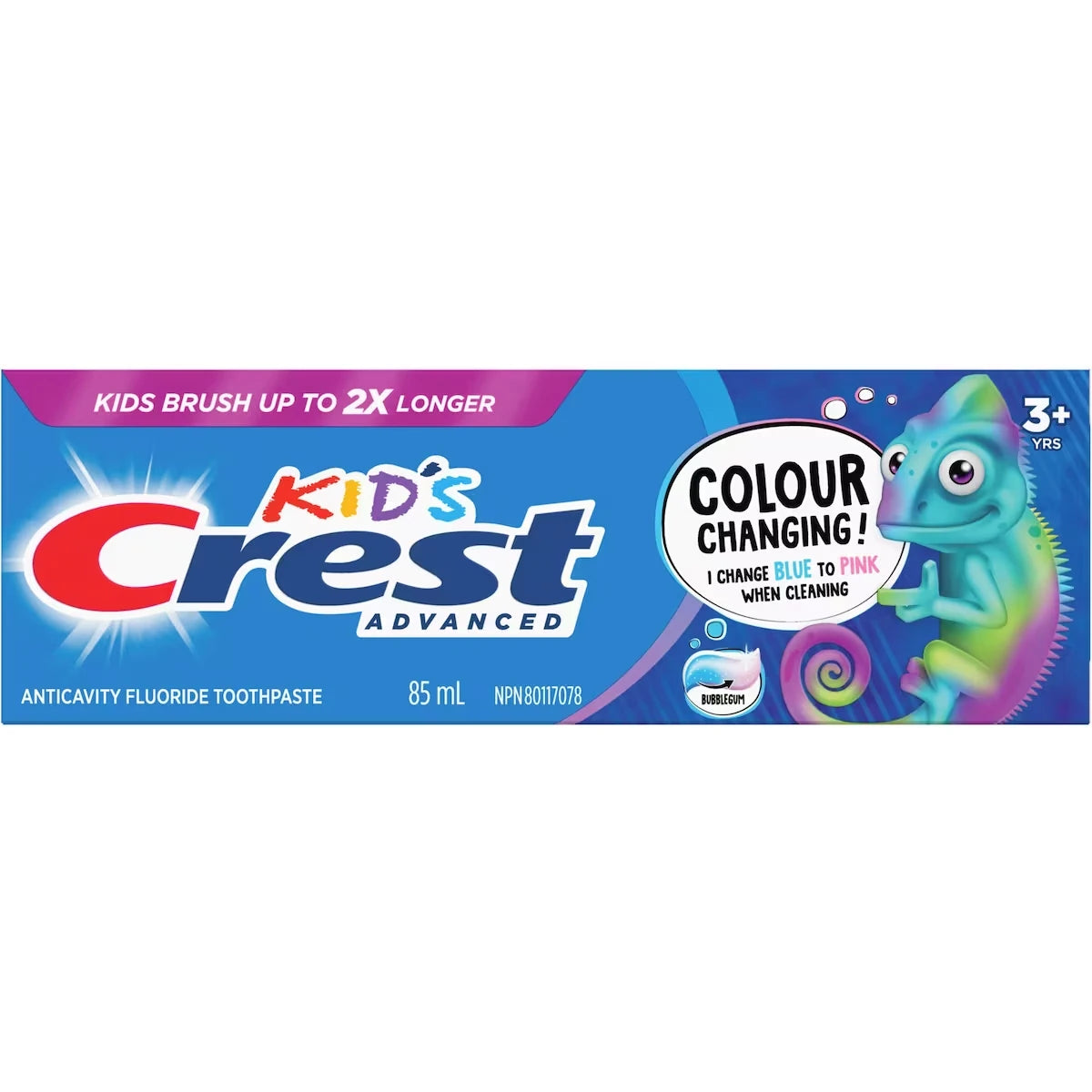 Pasta Dental con Flúor Avanzado para Niños Crest