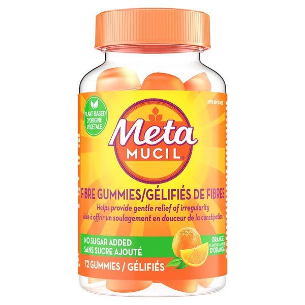 Probiótico Fibra Meta Gomitas de Fibra 72 Metamucil