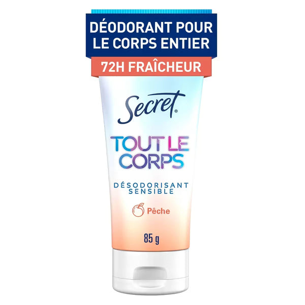 Desodorante Corporal sin Aluminio Secret