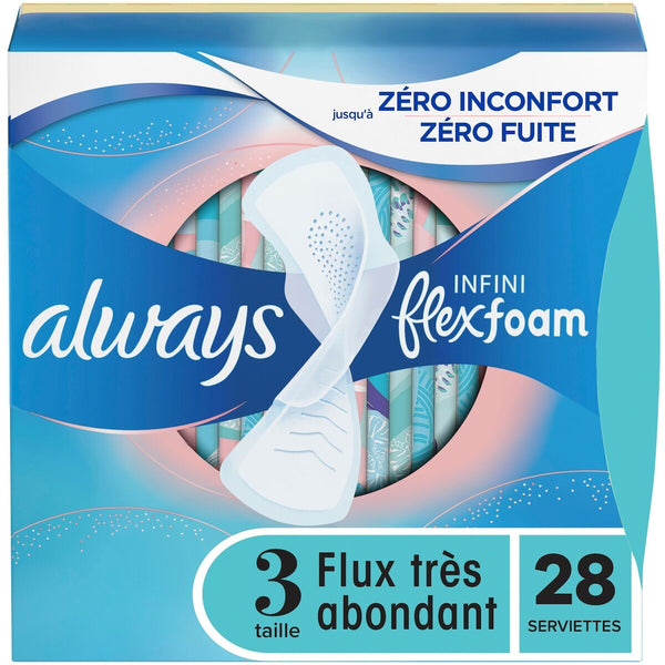 Toallas Higiénicas Infinity para Mujer Always