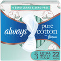 Toallas Higiénicas Puro Algodón con FlexFoam Tampax