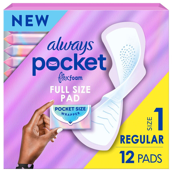 Toallas Higiénicas Pocket Regulares Always