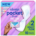 Toallas Higiénicas Pocket Flujo Abundante Always