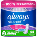 Protectores Diarios para Incontinencia Always
