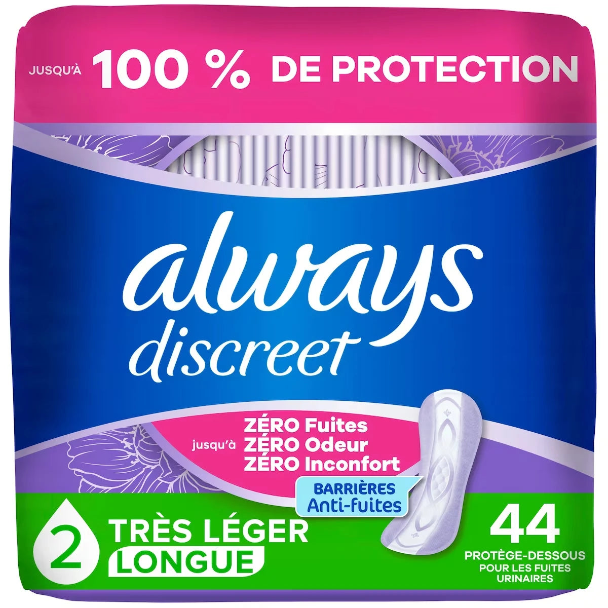 Protectores Diarios para Incontinencia Always