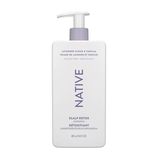 Shampoo Detoxificante Lavanda y Vainilla Native
