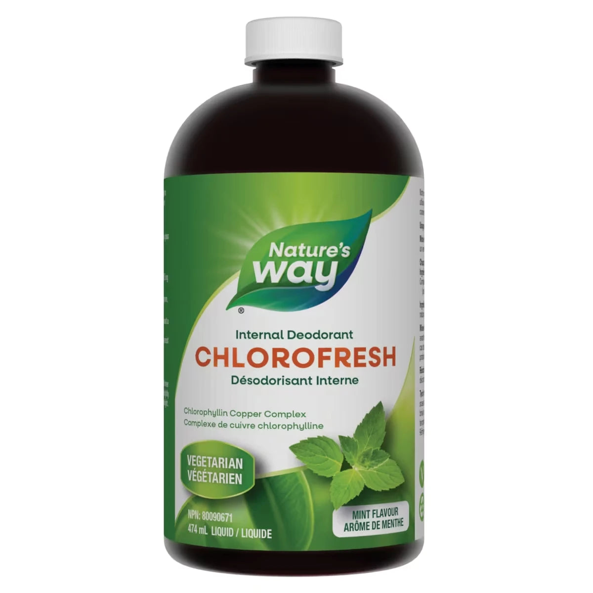 Clorofila Líquida Chlorofresh Menta Nature's Way