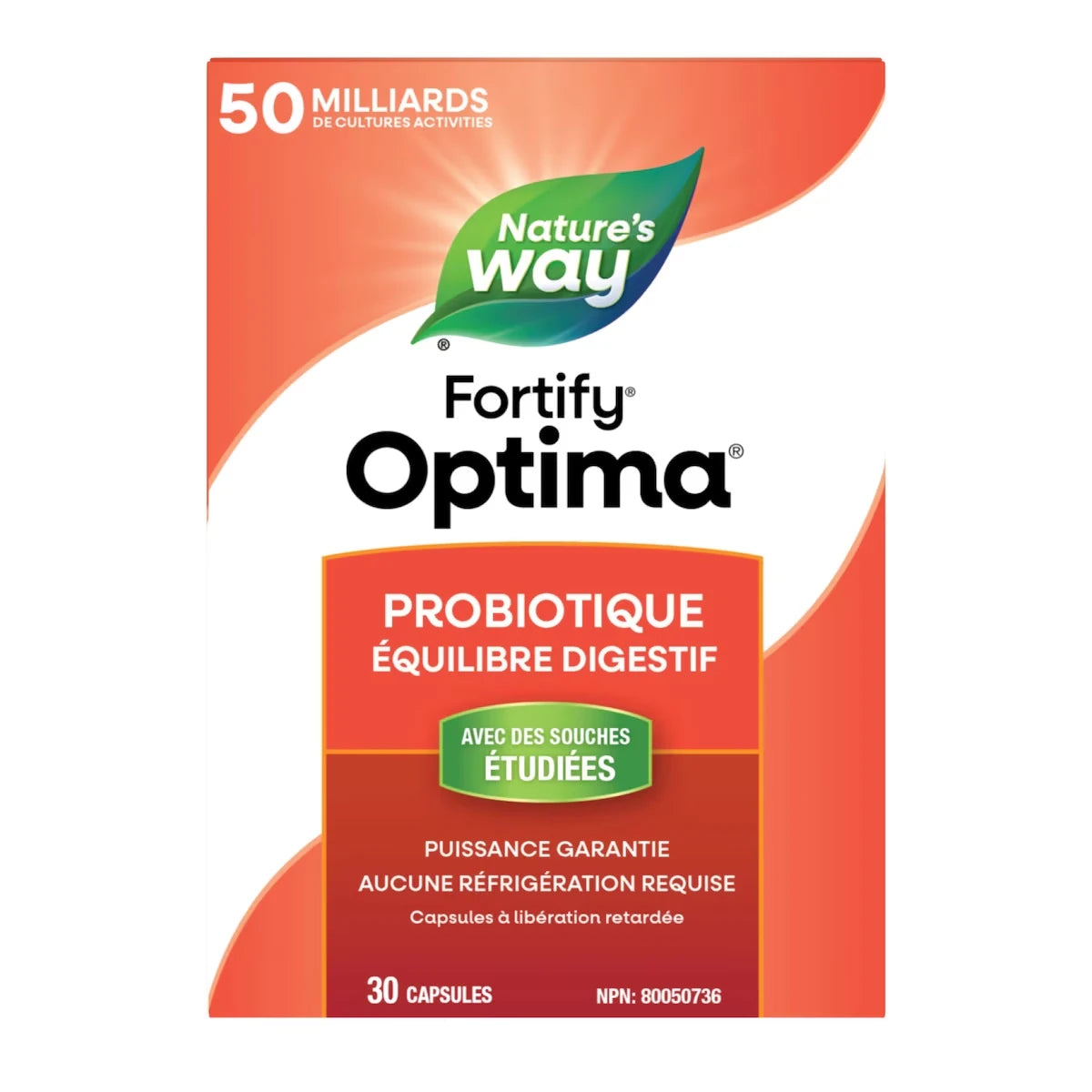 Suplemento Fortify Optima Equilibrio Digestivo Nature's Way