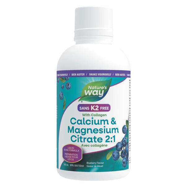 Citrato de Calcio y Magnesio 2:1 Nature's Way