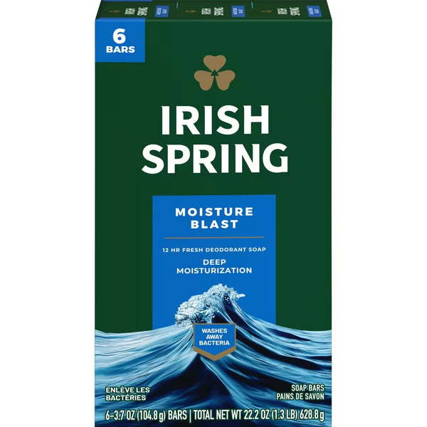 Desodorante Moisture Blast Barra de Jabón 104.7 g Irish Spring