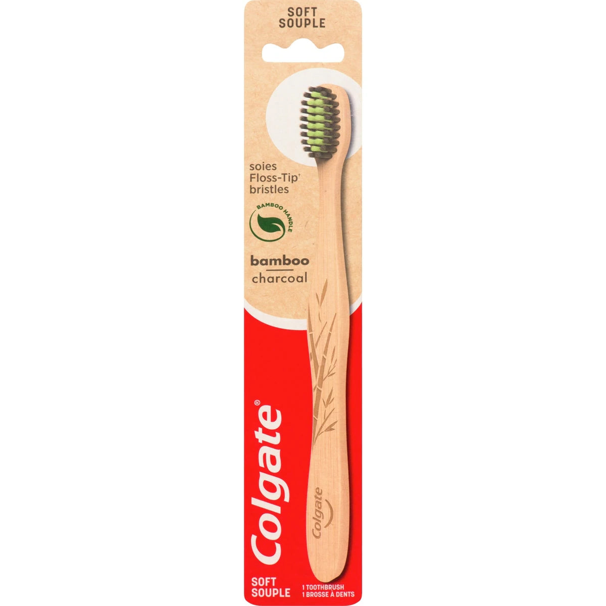 Cepillo de Dientes de Bambú con Carbón Activado Colgate