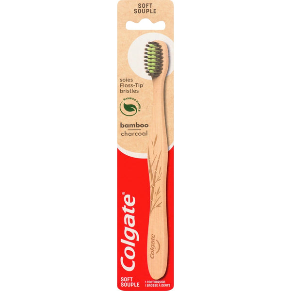 Cepillo de Dientes de Bambú con Carbón Activado Colgate