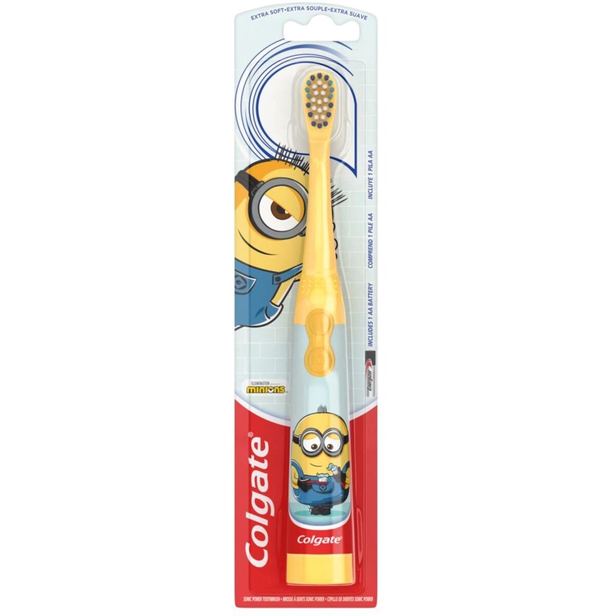 Cepillo de Dientes a Pilas Minions Colgate