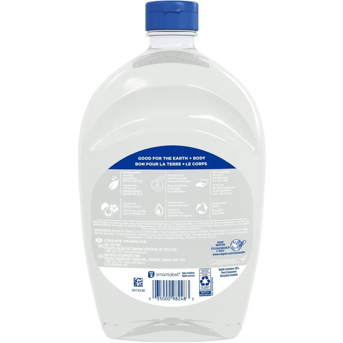 Hidratante Facial Repuesto de Jabón Líquido 1.47 L Softsoap