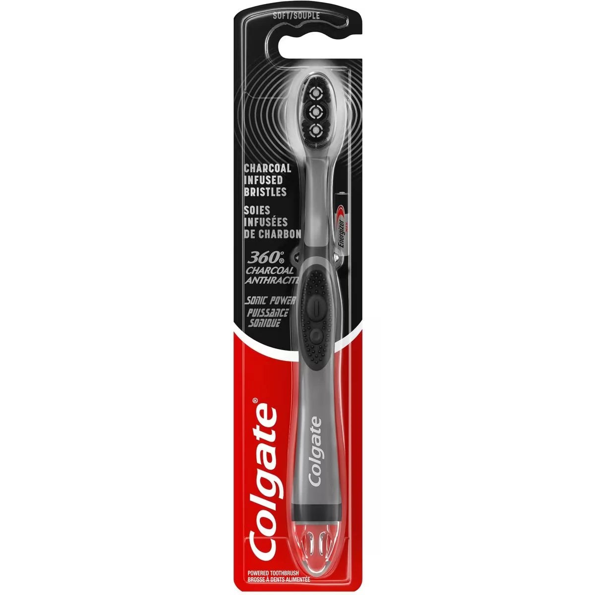 Cepillo de Dientes Eléctrico Sónico 360 Antracita Colgate
