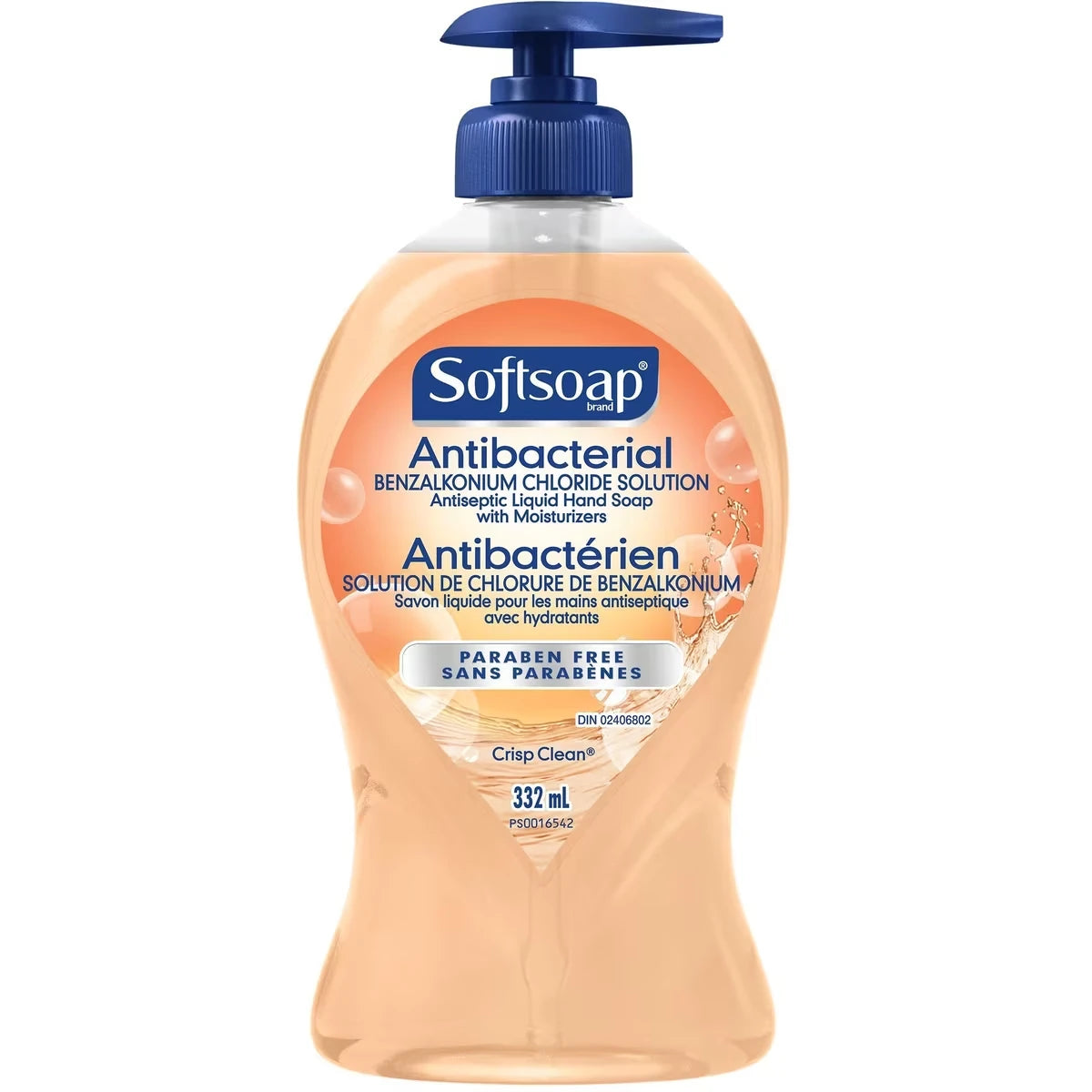 Jabón Líquido de Manos Antibacterial Frescura 332 ml Softsoap