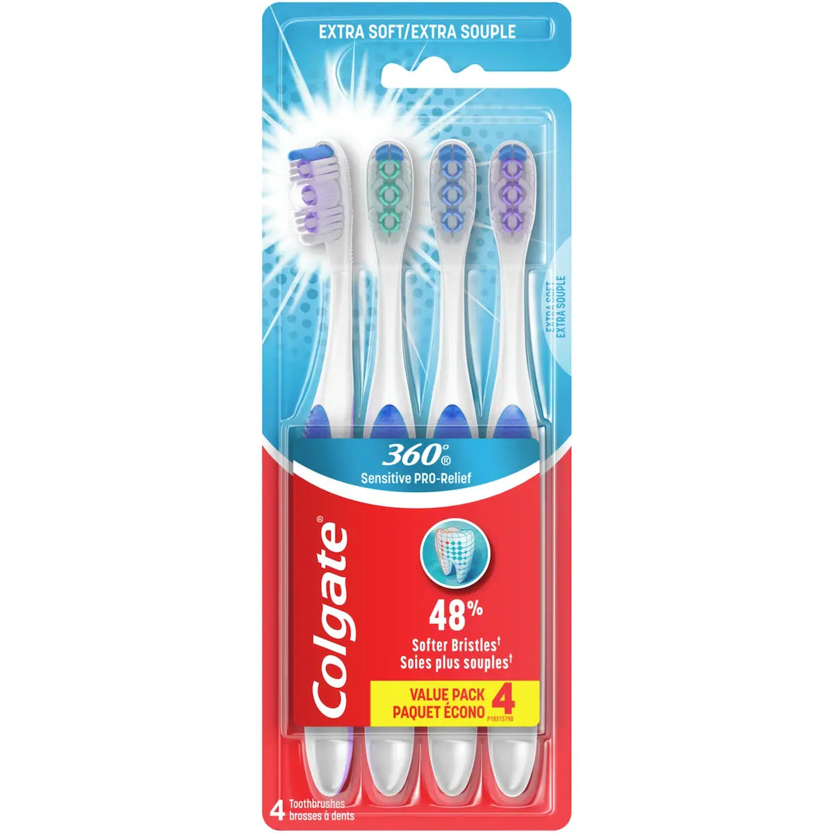 Cepillo Dental Extra Suave 360 Sensitive Pro-Relief Colgate