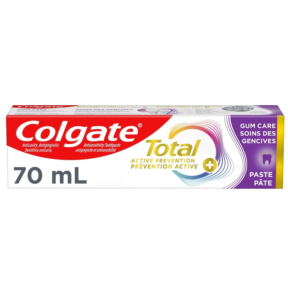 Pasta Dental Total Prevention Active Plus Cuidado Colgate