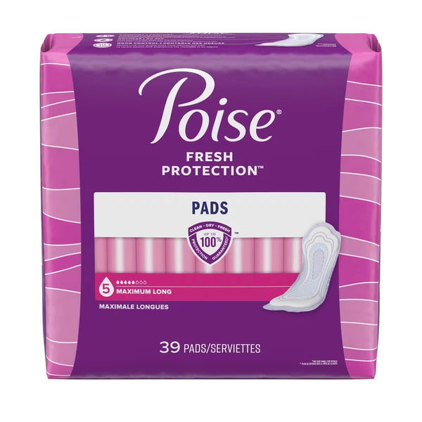 Toallas para Incontinencia Absorción Máxima Largas Poise