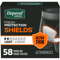 Protectores para Incontinencia Hombre Absorción Ligera Depend