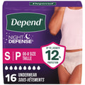 Ropa Interior Incontinencia Night Defense Talla P Depend