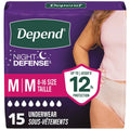 Ropa Interior Incontinencia Night Defense Talla M Depend