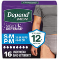 Ropa Interior Absorbente Nocturna para Hombre Depend