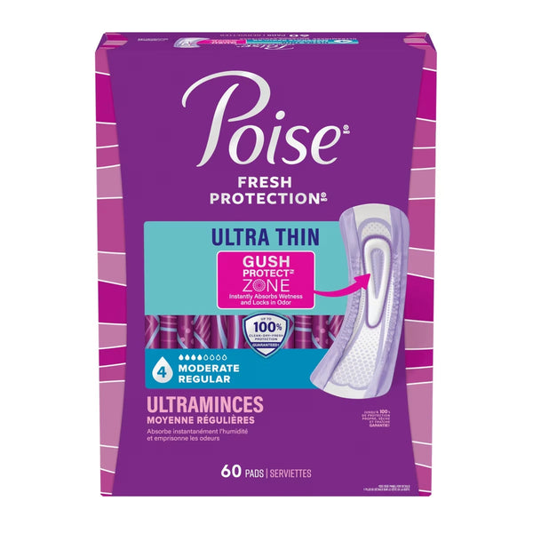 Toallas para Incontinencia Ultradelgadas Poise