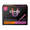 Tampones Compactos Click Absorción Super Plus 32 un. Kotex
