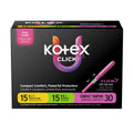Tampones Compactos Click Kotex