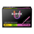 Tampones Compactos Click Kotex