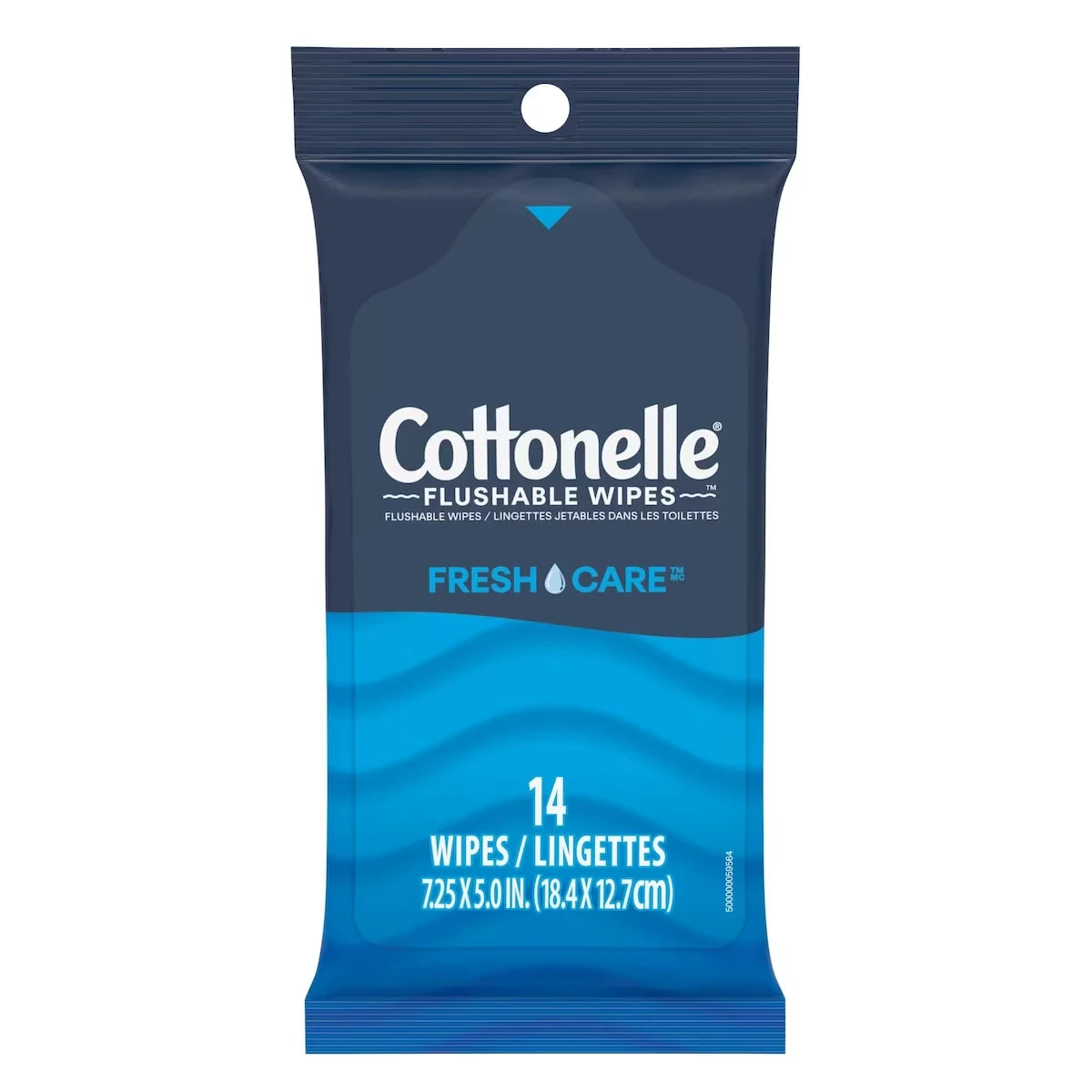 Toallitas Húmedas Desechables al Inodoro Formato Viaje Cottonelle