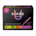 Tampones Compactos Click Pack Múltiple Kotex