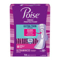 Toallas Higiénicas Ultrafinas con Alas para Incontinencia Poise