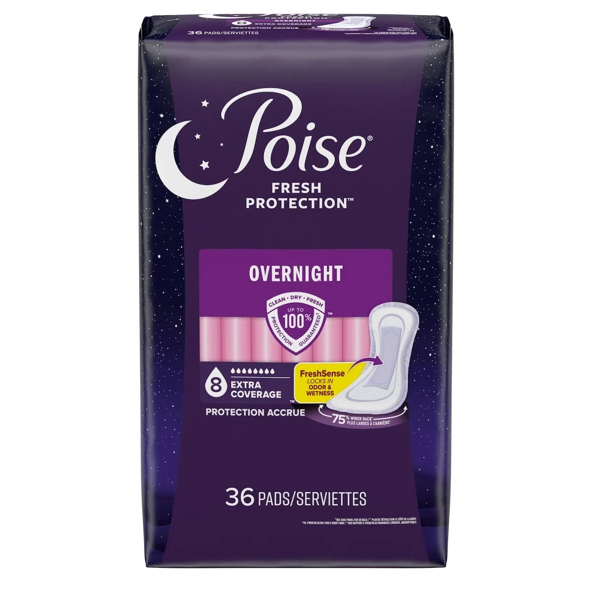 Toallas para Incontinencia Ultradelgadas para Mujer Poise