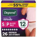 Ropa Interior para Incontinencia de Adultos Night Depend