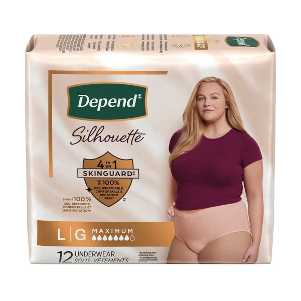 Ropa Interior de Incontinencia Silhouette para Mujer Depend